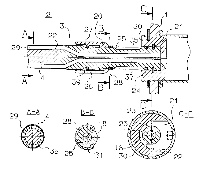 A single figure which represents the drawing illustrating the invention.